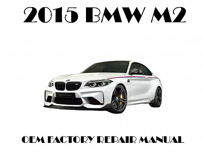 2015 BMW M2 repair manual