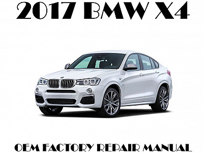 2017 BMW X4 repair manual