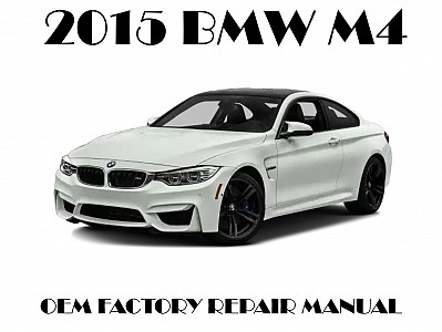 2015 BMW M4 repair manual