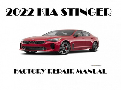 2022 Kia Stinger repair manual