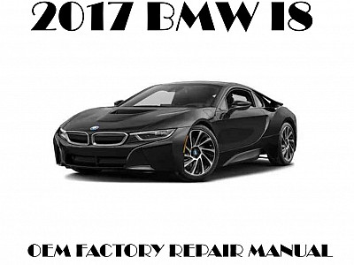 2017 BMW i8 repair manual