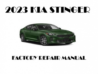 2023 Kia Stinger repair manual