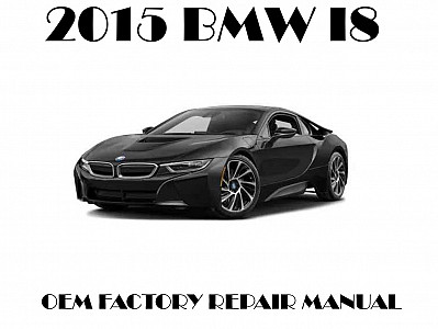 2015 BMW i8 repair manual