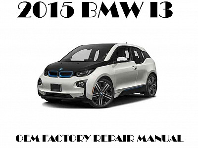 2015 BMW i3 repair manual