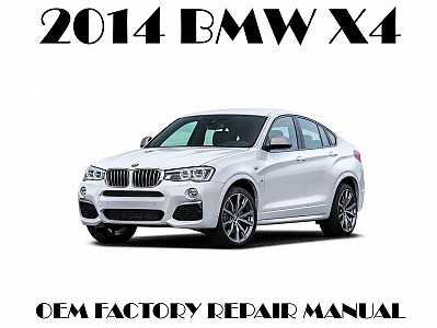 2014 BMW X4 repair manual
