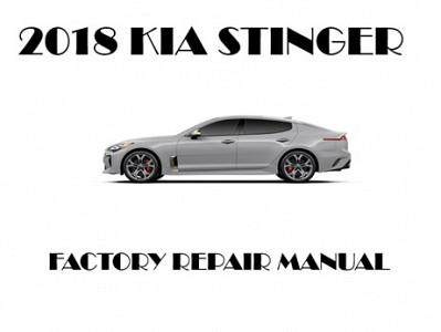 2018 Kia Stinger repair manual