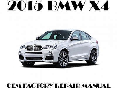 2015 BMW X4 repair manual